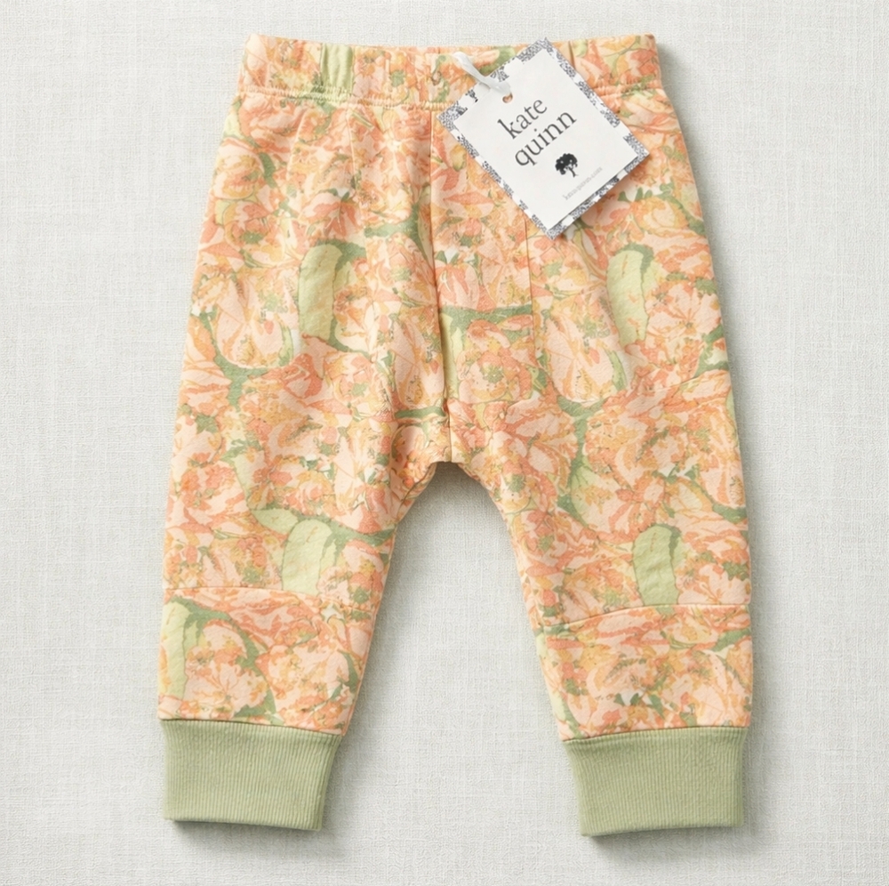 Nwt Kate quinn panda pants baby 0-3 m new organic